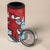 Switzerland Christmas 4 in 1 Can Cooler Tumbler Greater Swiss Mountain Dog Santa - Merry Xmas - Wonder Print Shop