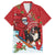 Switzerland Christmas Family Matching Off The Shoulder Long Sleeve Dress and Hawaiian Shirt Greater Swiss Mountain Dog Santa - Merry Xmas - Wonder Print Shop