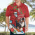 Switzerland Christmas Hawaiian Shirt Greater Swiss Mountain Dog Santa - Merry Xmas - Wonder Print Shop