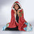 Switzerland Christmas Hooded Blanket Greater Swiss Mountain Dog Santa - Merry Xmas