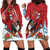 Switzerland Christmas Hoodie Dress Greater Swiss Mountain Dog Santa - Merry Xmas - Wonder Print Shop