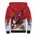 Switzerland Christmas Sherpa Hoodie Greater Swiss Mountain Dog Santa - Merry Xmas