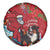 Switzerland Christmas Spare Tire Cover Greater Swiss Mountain Dog Santa - Merry Xmas