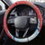 Switzerland Christmas Steering Wheel Cover Greater Swiss Mountain Dog Santa - Merry Xmas