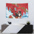 Switzerland Christmas Tapestry Greater Swiss Mountain Dog Santa - Merry Xmas