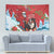 Switzerland Christmas Tapestry Greater Swiss Mountain Dog Santa - Merry Xmas