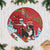 Switzerland Christmas Tree Skirt Greater Swiss Mountain Dog Santa - Merry Xmas