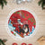 Switzerland Christmas Tree Skirt Greater Swiss Mountain Dog Santa - Merry Xmas