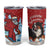 Switzerland Christmas Tumbler Cup Greater Swiss Mountain Dog Santa - Merry Xmas