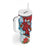 Switzerland Christmas Tumbler With Handle Greater Swiss Mountain Dog Santa - Merry Xmas