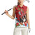 Switzerland Christmas Women Sleeveless Polo Shirt Greater Swiss Mountain Dog Santa - Merry Xmas