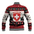 Switzerland Christmas Baseball Jacket Merry Swissmas - Coat Of Arms Style - Wonder Print Shop