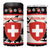 Switzerland Christmas 4 in 1 Can Cooler Tumbler Merry Swissmas - Coat Of Arms Style - Wonder Print Shop