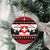 Switzerland Christmas Ceramic Ornament Merry Swissmas - Coat Of Arms Style - Wonder Print Shop