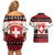 Switzerland Christmas Couples Matching Off Shoulder Short Dress and Hawaiian Shirt Merry Swissmas - Coat Of Arms Style - Wonder Print Shop