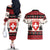 Switzerland Christmas Couples Matching Off The Shoulder Long Sleeve Dress and Hawaiian Shirt Merry Swissmas - Coat Of Arms Style - Wonder Print Shop