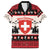 Switzerland Christmas Family Matching Off The Shoulder Long Sleeve Dress and Hawaiian Shirt Merry Swissmas - Coat Of Arms Style - Wonder Print Shop