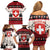 Switzerland Christmas Family Matching Off Shoulder Short Dress and Hawaiian Shirt Merry Swissmas - Coat Of Arms Style - Wonder Print Shop