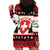 Switzerland Christmas Hoodie Dress Merry Swissmas - Coat Of Arms Style - Wonder Print Shop