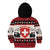 Switzerland Christmas Kid Hoodie Merry Swissmas - Coat Of Arms Style - Wonder Print Shop