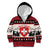 Switzerland Christmas Kid Hoodie Merry Swissmas - Coat Of Arms Style - Wonder Print Shop