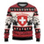 Switzerland Christmas Ugly Christmas Sweater Merry Swissmas - Coat Of Arms Style - Wonder Print Shop