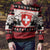 Switzerland Christmas Ugly Christmas Sweater Merry Swissmas - Coat Of Arms Style - Wonder Print Shop