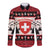 Switzerland Christmas Long Sleeve Button Shirt Merry Swissmas - Coat Of Arms Style - Wonder Print Shop