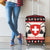 Switzerland Christmas Luggage Cover Merry Swissmas - Coat Of Arms Style - Wonder Print Shop