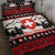 Switzerland Christmas Quilt Bed Set Merry Swissmas - Coat Of Arms Style