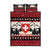 Switzerland Christmas Quilt Bed Set Merry Swissmas - Coat Of Arms Style