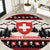 Switzerland Christmas Round Carpet Merry Swissmas - Coat Of Arms Style