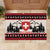 Switzerland Christmas Rubber Doormat Merry Swissmas - Coat Of Arms Style