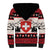 Switzerland Christmas Sherpa Hoodie Merry Swissmas - Coat Of Arms Style