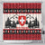 Switzerland Christmas Shower Curtain Merry Swissmas - Coat Of Arms Style