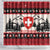 Switzerland Christmas Shower Curtain Merry Swissmas - Coat Of Arms Style