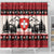 Switzerland Christmas Shower Curtain Merry Swissmas - Coat Of Arms Style