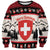 Switzerland Christmas Sweatshirt Merry Swissmas - Coat Of Arms Style