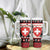 Switzerland Christmas Tumbler With Handle Merry Swissmas - Coat Of Arms Style