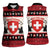 Switzerland Christmas Women Sleeveless Polo Shirt Merry Swissmas - Coat Of Arms Style