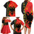 Albania Independence Day Family Matching Long Sleeve Bodycon Dress and Hawaiian Shirt Albanian Proud - Flag Color - Wonder Print Shop