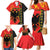 Albania Independence Day Family Matching Mermaid Dress and Hawaiian Shirt Albanian Proud - Flag Color - Wonder Print Shop