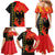 Albania Independence Day Family Matching Mermaid Dress and Hawaiian Shirt Albanian Proud - Flag Color - Wonder Print Shop