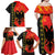 Albania Independence Day Family Matching Off Shoulder Maxi Dress and Hawaiian Shirt Albanian Proud - Flag Color - Wonder Print Shop