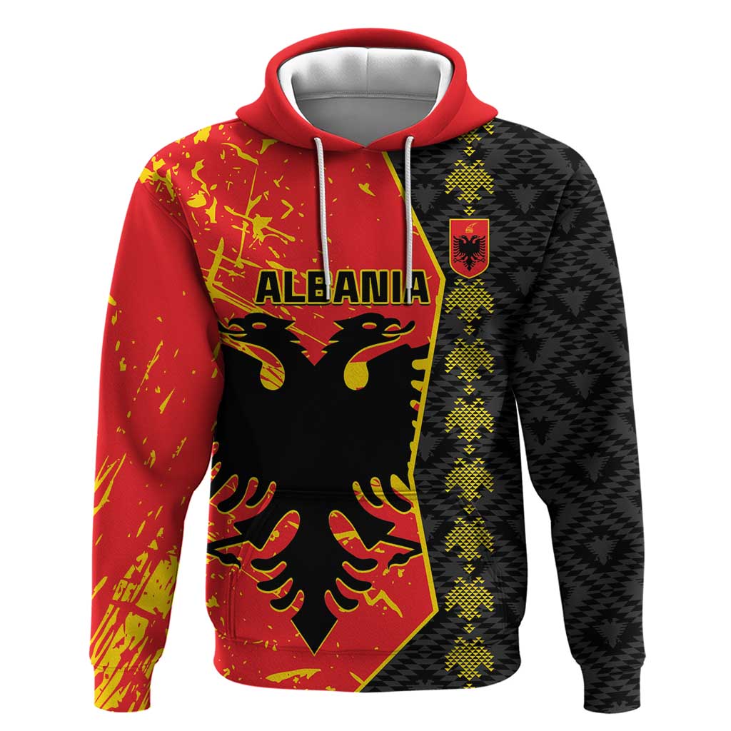 Albania Independence Day Hoodie Albanian Proud - Flag Color - Wonder Print Shop