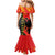 Albania Independence Day Mermaid Dress Albanian Proud - Flag Color - Wonder Print Shop