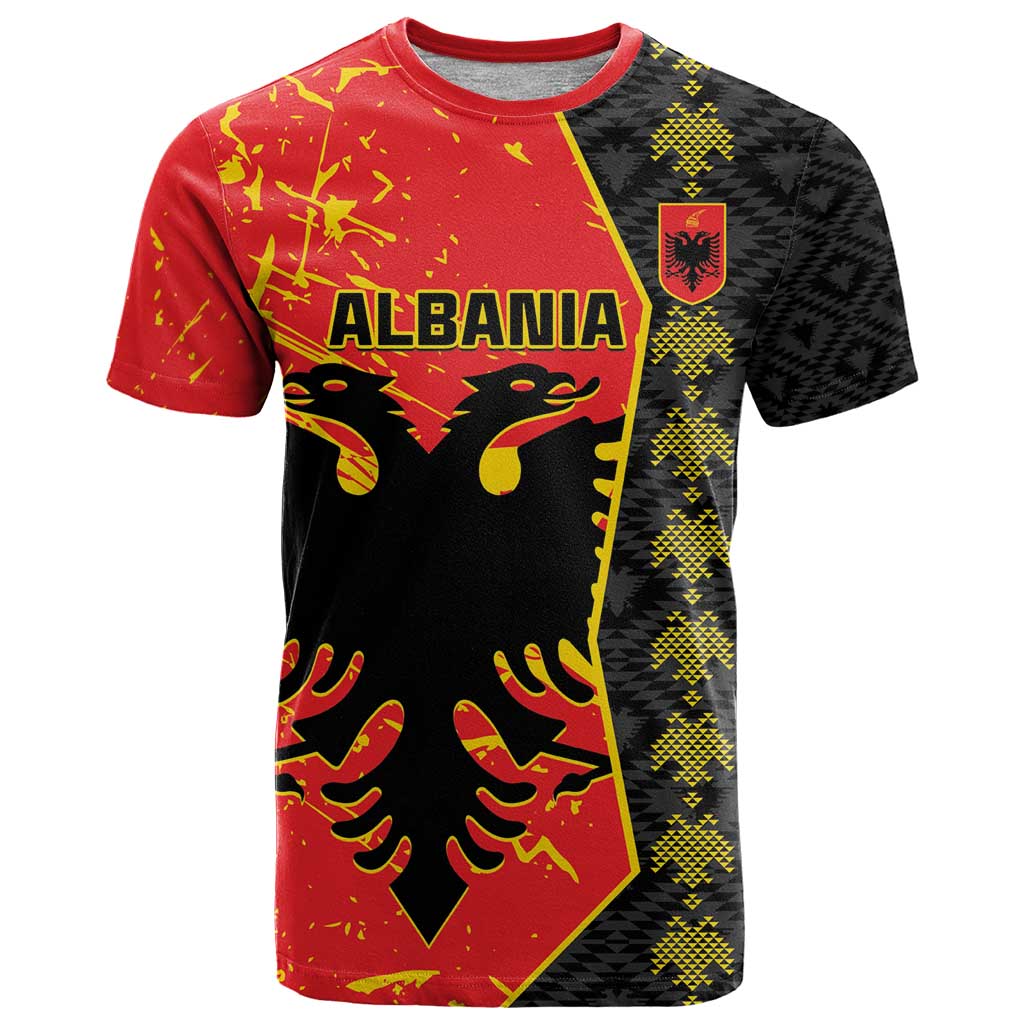 Albania Independence Day T Shirt Albanian Proud - Flag Color