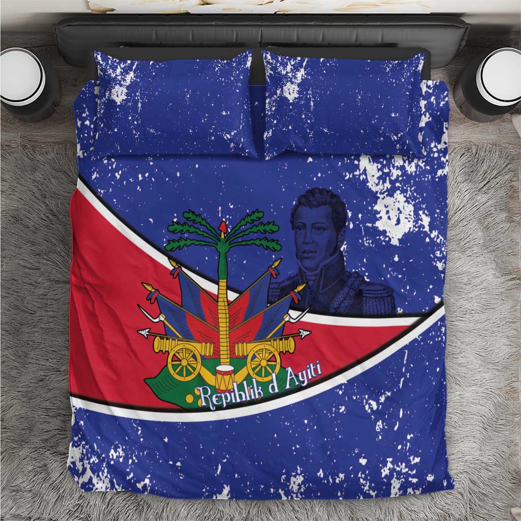 Republic of Haiti 1806-1820 Bedding Set Alexandre Petion With Coat Of Arms - Wonder Print Shop