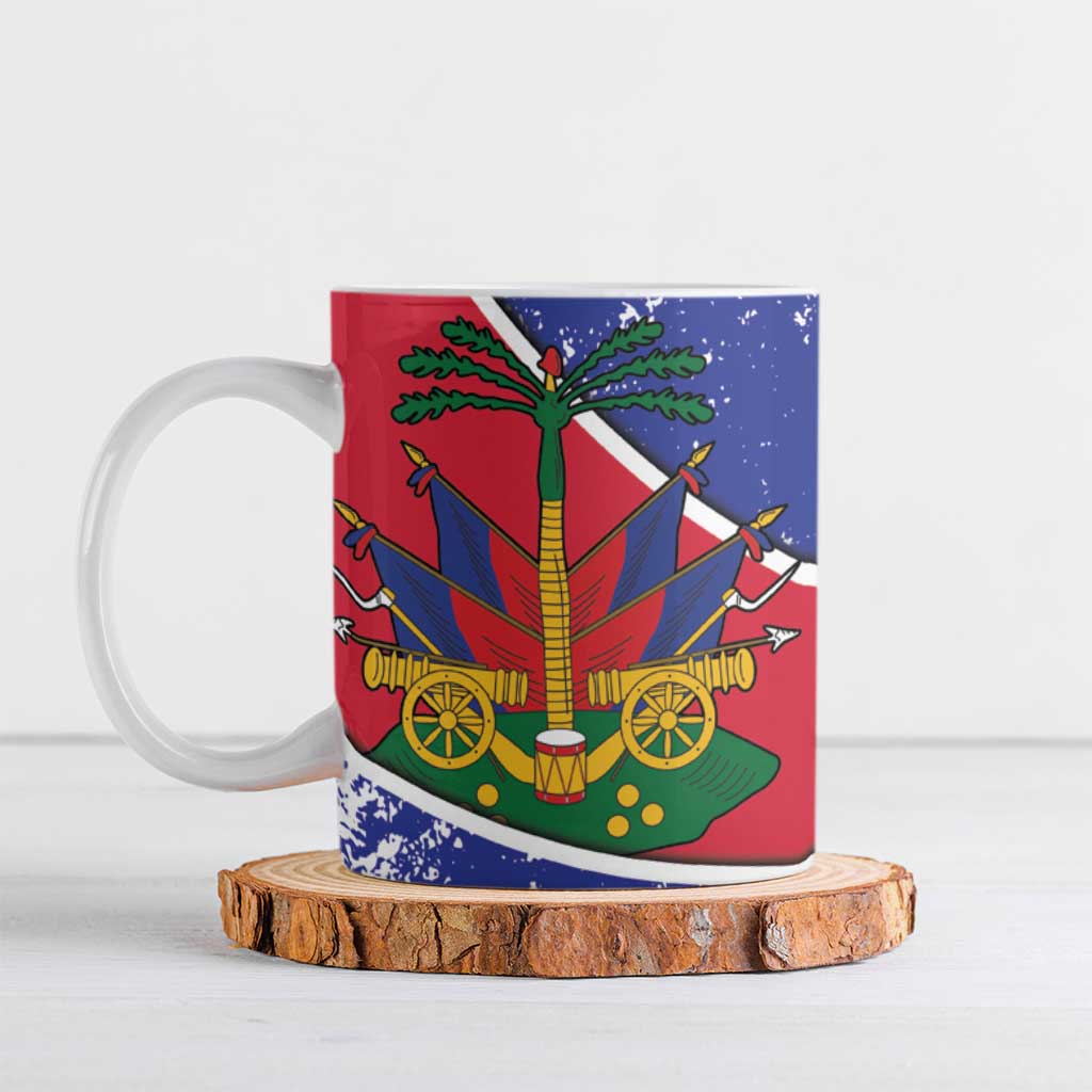 Republic of Haiti 1806-1820 Ceramic Mug Alexandre Petion With Coat Of Arms - Wonder Print Shop