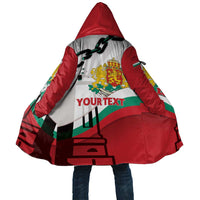 Personalized Bulgaria Liberation Day Cloak Happy 3rd March Shipka Monument Curve Flag